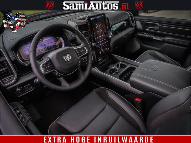 Dodge 1500 RAM Night Premium | RED DEVIL | Full Option | De Meest Luxe Pick-Up in zijn Klasse | Comfortabele Dubbele Cabine met Royale 5 Zitplaatsen | BPM vrij | Nu Leverbaar uit Voorraad | Voorraad Nr 2226 - 4993