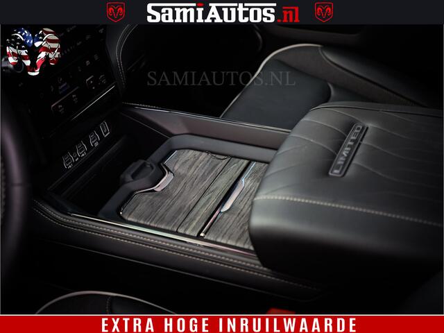 Dodge 1500 Ram Limited Night High Output 540HP 706Nm | Massage + Full Option | De Meest Luxe en Volle Pick-Up in zijn Klasse | Comfortabele Dubbele Cabine met Royale 5 Zitplaatsen | BPM vrij | Nu Leverbaar uit Voorraad | Voorraad Nr 2328 - 5157