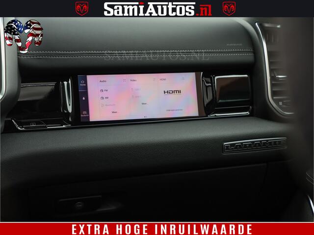 Dodge 1500 RAM Night Premium | Full Option | De Meest Luxe Pick-Up in zijn Klasse | Comfortabele Dubbele Cabine met Royale 5 Zitplaatsen | BPM vrij | Nu Leverbaar uit Voorraad | Voorraad Nr 2287 - 3384