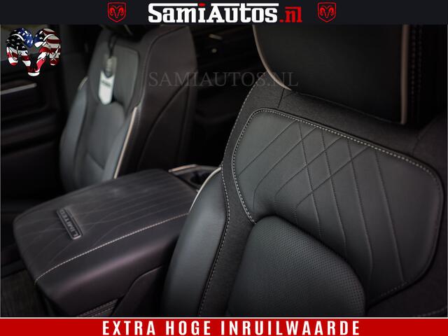 Dodge 1500 Ram Limited Night High Output 540HP 706Nm | Massage + Full Option | De Meest Luxe en Volle Pick-Up in zijn Klasse | Comfortabele Dubbele Cabine met Royale 5 Zitplaatsen | BPM vrij | Nu Leverbaar uit Voorraad | Voorraad Nr 2318 - 5415