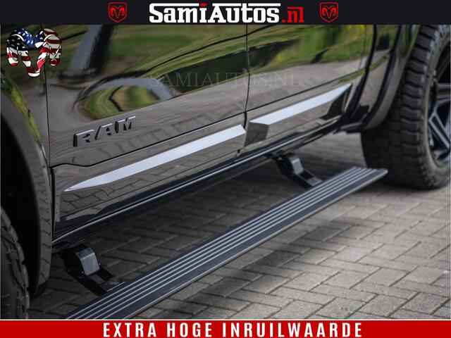 Dodge 1500 RAM Night Premium | Full Option | De Meest Luxe Pick-Up in zijn Klasse | Comfortabele Dubbele Cabine met Royale 5 Zitplaatsen | BPM vrij | Nu Leverbaar uit Voorraad | Voorraad Nr 2282 - 3332