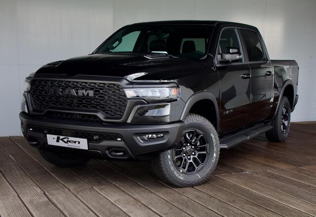 Dodge 1500 Ram 3.0 Hurricane Crew Cab Black Rebel Night | Leder interieur | Elektrische laadklep | Pano | Adaptieve CC |