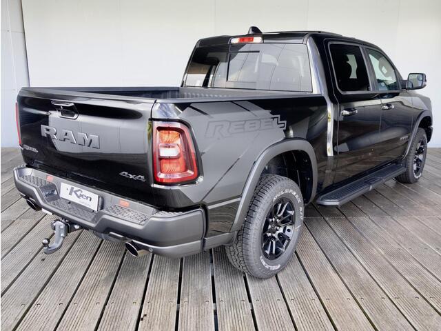 Dodge 1500 Ram 3.0 Hurricane Crew Cab Black Rebel Night | Leder interieur | Elektrische laadklep | Pano | Adaptieve CC |