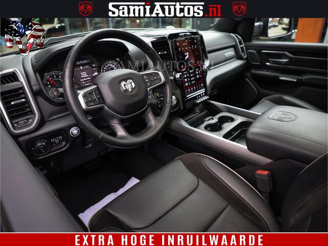 Dodge 1500 Ram BLACK EDITION | 4X4 5.7 V8 | PRINS LPG | CAMERA | APPLE CARPLAY | 3500KG | 22INCH NIGHT | FULL LED | ADAPTIVE CRUISE | MEMORY SEATS | LEDER | DUBBELE CABINE | CREWCAB