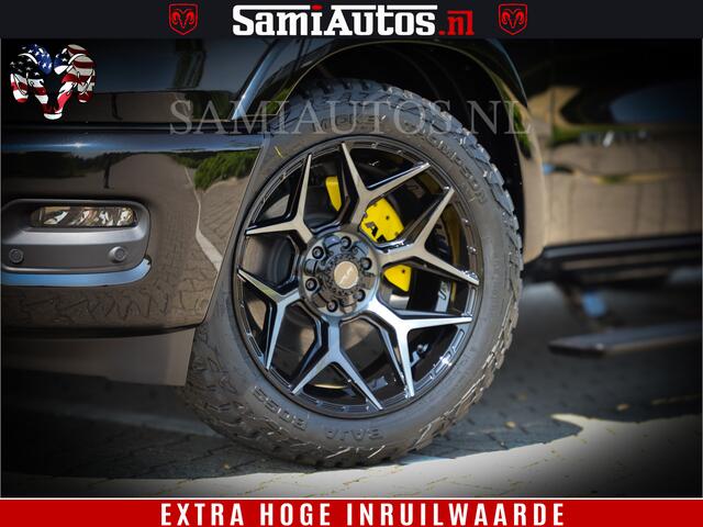 Dodge 1500 Ram Limited Night High Output 540HP 706Nm | Massage + Full Option | De Meest Luxe en Volle Pick-Up in zijn Klasse | Comfortabele Dubbele Cabine met Royale 5 Zitplaatsen | BPM vrij | Nu Leverbaar uit Voorraad | Voorraad Nr 2327 - 5407