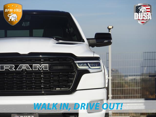 Dodge 1500 RAM | | Limited | Night | 3.0L Twin-Turbo I6 | High Output | | Passenger Display | 14,4 Touch Screen | Harman Kardon | RAMBOX Getoonde accessoires zijn verkrijgbaar tegen meerprijs