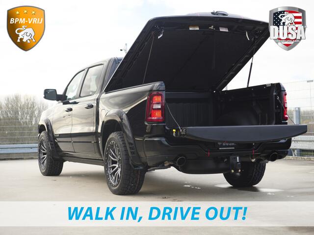 Dodge 1500 RAM | | Laramie | Premium Night | 3.0L I6 Hurricane | 4X4 | BPM-VRIJ | BPM-VRIJ | Niveau regeling | Passenger Display | Getoonde accessoires zijn verkrijgbaar tegen meerprijs