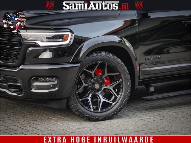 Dodge 1500 Ram Limited High Output 540HP 706Nm | Massage + Full Option | De Meest Luxe en Volle Pick-Up in zijn Klasse | Comfortabele Dubbele Cabine met Royale 5 Zitplaatsen | HULK PACK MEERPRIJS | Voorraad Nr 2318 - 5415