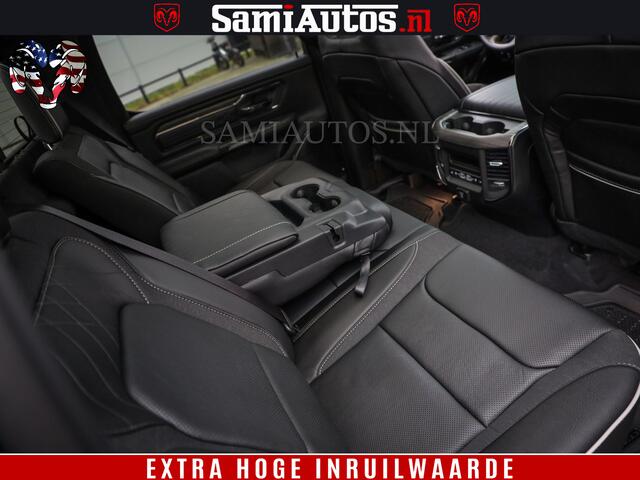 Dodge 1500 Ram Limited Night High Output 540HP 706Nm | Massage + Full Option | De Meest Luxe en Volle Pick-Up in zijn Klasse | Comfortabele Dubbele Cabine met Royale 5 Zitplaatsen | BPM vrij | Nu Leverbaar uit Voorraad | Voorraad Nr 2300 - 7689