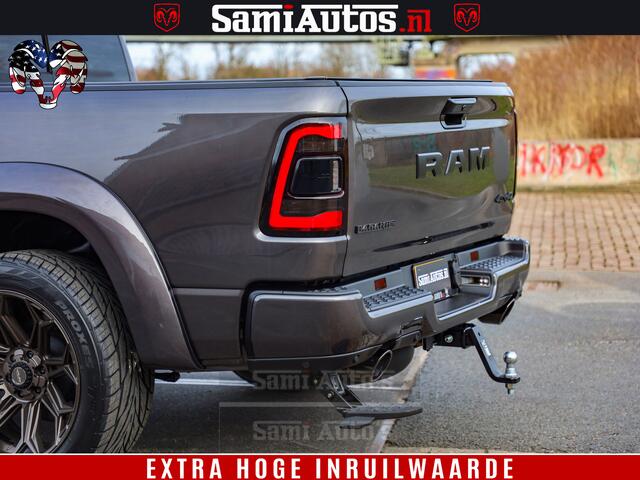 Dodge 1500 Ram Laramie Sport 5.7 V8 HEMI 402PK 4x4 | Panorama dak | 12' Scherm |Granite Crystal Metallic | Crew Cab | 5 Persoons | Dubbele Cabine | DC | VOORRAAD NR 2524 - 41249 |