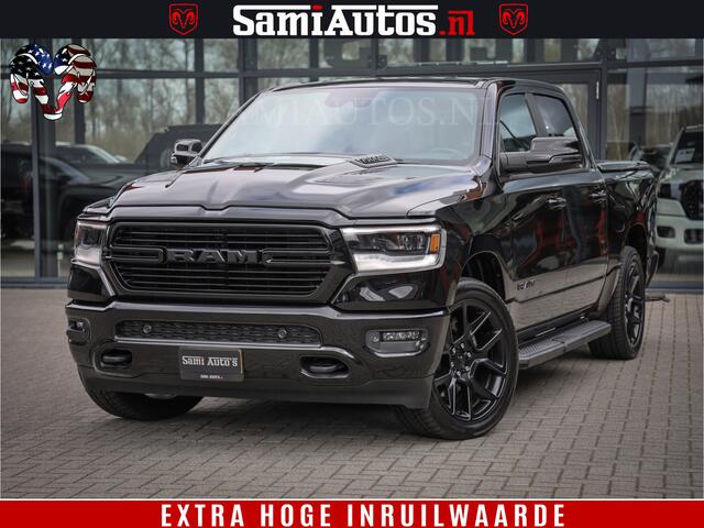 Dodge 1500 Ram LARAMIE SPORT 4X4 5.7 V8 | PRINS LPG | CAMERA | APPLE CARPLAY | 3500KG | FULL LED | CRUISE | MEMORY SEATS | LEDER | DUBBELE CABINE | CREWCAB Voorraad Nr: 2525 - 41256