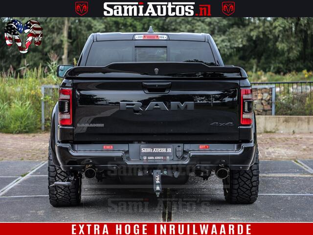 Dodge 1500 Ram Laramie Sport | HEMI 5.7 V8 4x4 | LPG | Grootscherm 12" | LARAMIE PERFORMANCE | ZWART | CREWCAB 5'7 | GRIJSKENTEKEN | DUBBELE CABINE | 5 Persoons | VOORRAAD NR 2528-641276