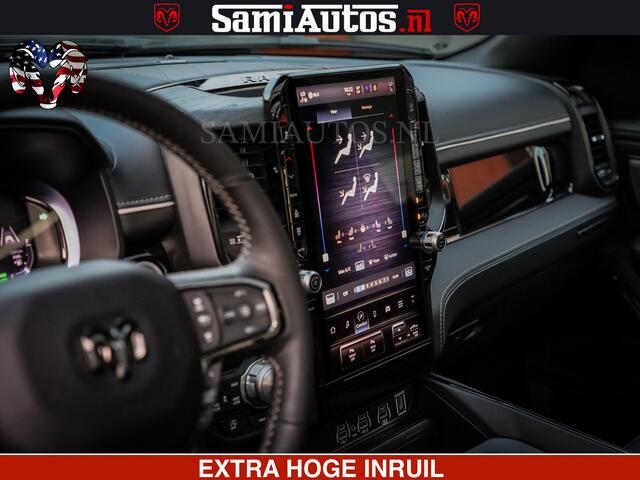 Dodge 1500 Ram Limited Night High Output 540HP 706Nm | Massage + Full Option | De Meest Luxe en Volle Pick-Up in zijn Klasse | Comfortabele Dubbele Cabine met Royale 5 Zitplaatsen | BPM vrij | Nu Leverbaar uit Voorraad | Voorraad Nr 2320 - 5138