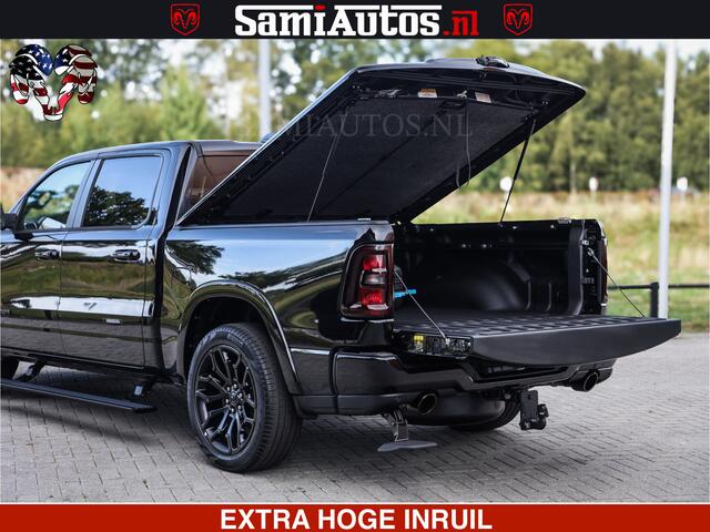 Dodge 1500 RAM Night Premium | Full Option | De Meest Luxe Pick-Up in zijn Klasse | Comfortabele Dubbele Cabine met Royale 5 Zitplaatsen | BPM vrij | Nu Leverbaar uit Voorraad | Voorraad Nr 2285 - 7648