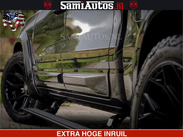 Dodge 1500 RAM Night Premium | Full Option | De Meest Luxe Pick-Up in zijn Klasse | Comfortabele Dubbele Cabine met Royale 5 Zitplaatsen | BPM vrij | Nu Leverbaar uit Voorraad | Voorraad Nr 2200 - 0886