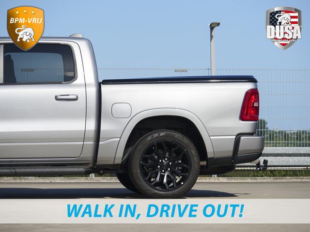 Dodge 1500 RAM | | Laramie | Sport | 3.0L I6 Hurricane | Crew Cab | 4X4 | BPM-VRIJ | Panorama | Billet Silver | SPORT Getoonde accessoires zijn verkrijgbaar tegen meerprijs