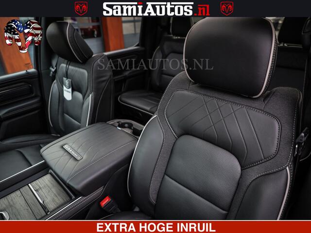 Dodge 1500 Ram Limited SPORT H.O 540HP 706Nm | Massage + Full Option | De Meest Luxe en Volle Pick-Up in zijn Klasse | Comfortabele Dubbele Cabine met Royale 5 Zitplaatsen | BPM vrij | Nu Leverbaar uit Voorraad | Voorraad Nr 2355 - 5149