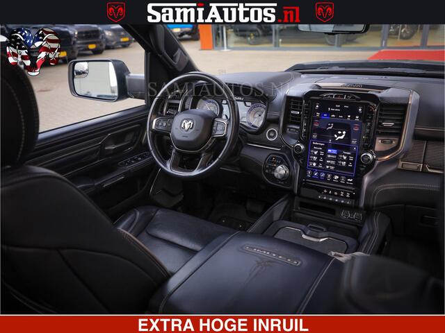 Dodge 1500 Ram LIMITED BLACK OPS | 5.7 V8 402 PK HEMI | MEEST VOLLE EN LUXE UITVOERING | CREW CAB | DUBBELE CABINE DC 5 PERSOONS | CREW CAB 5 PERSOONS | DUBBELE CABINE DC | MEEST ROYALE EN COMFORTABELE BEDRIJFSAUTO | HEAD-UP | LUCHTVERING | RONDOM CAMERA | MWK KLEP 