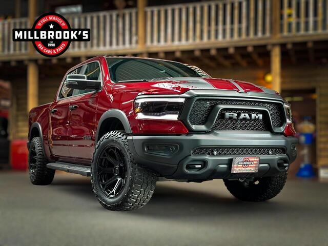 Dodge 1500 Ram REBEL TRAIL Edition V8 4x4 Night BPM VRIJ, 22" velgen, Bakflip, digitaal display,