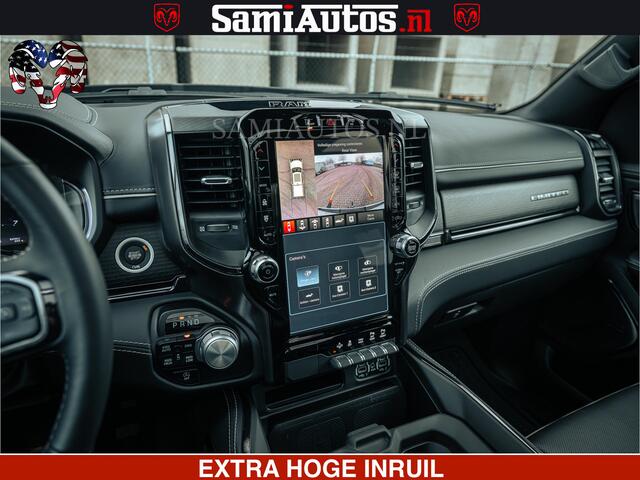 Dodge 1500 Ram Limited Night | 5.7 V8 Hemi Full Option | LPG | Comfortabele Dubbele Cabine met Royale 5 Zitplaatsen | De Meest Luxe en Volle Pick-Up in zijn Klasse | BPM vrij | Nu Leverbaar uit Voorraad | Voorraad Nr v45lp