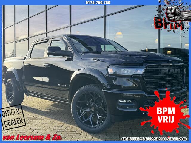 Dodge 1500 RAM Laramie Night XXL Hurricane | Pano | H&K | Passenger Screen |