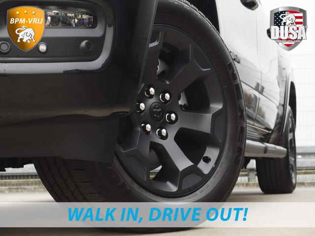 Dodge 1500 RAM | Bighorn | 3.0L I6 Hurricane | Crew Cab | 4X4 | Stuur/stoel verwarming | Night edition Getoonde accessoires zijn verkrijgbaar tegen meerprijs