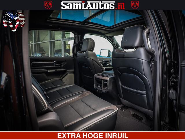 Dodge 1500 RAM Night Premium | Full Option | De Meest Luxe Pick-Up in zijn Klasse | Comfortabele Dubbele Cabine met Royale 5 Zitplaatsen | BPM vrij | Nu Leverbaar uit Voorraad | Voorraad Nr 2287 - 3384