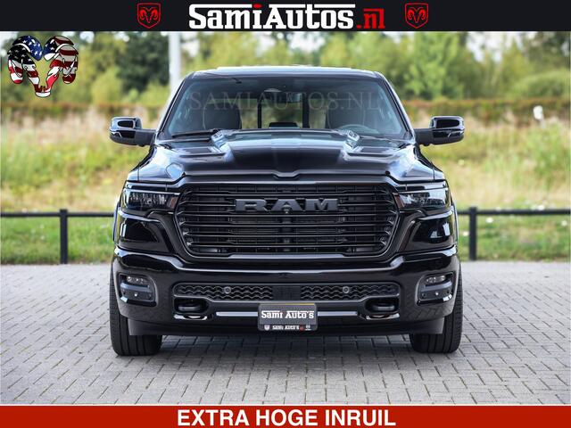 Dodge 1500 Ram Night Premium | Full Option | Eerste Eigenaar | De Meest Luxe Pick-Up in zijn Klasse | Comfortabele Dubbele Cabine met Royale 5 Zitplaatsen | Bom Vol |