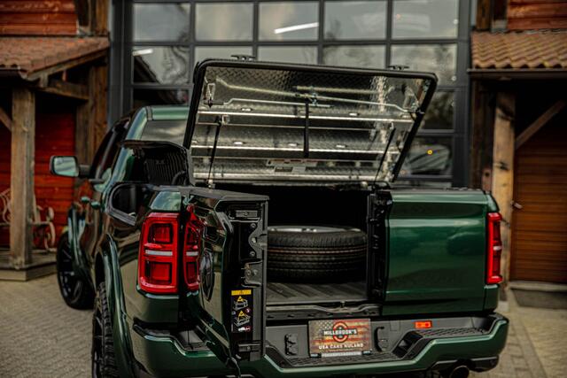 Dodge 1500 Ram Limited H/O Hurricane 540 PK Serrano Green Metallic BPM VRIJ Rambox, Massagestoelen, Harman/Kardon, Pasanger display, Head-Up