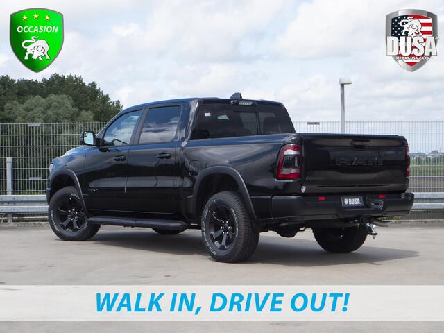 Dodge 1500 RAM Crew Cab Rebel 3.6 V6 Panoramadak, 360 camera, digitale binnenspiegel, ALP, head up display 54.950 Getoonde extra opties tegen meerprijs