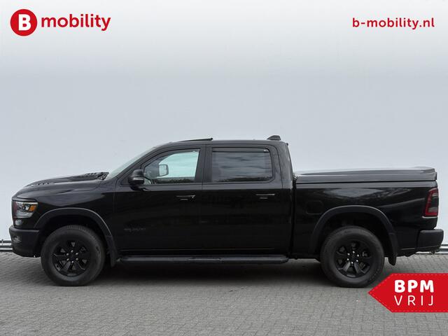 Dodge 1500 Ram 5.7 V8 HEMI 4x4 LPG Crew Cab REBEL Longhorn Luchtvering Panoramadak | Head-Up | Trekhaak | Apple CarPlay | Camera | Harman/Kardon
