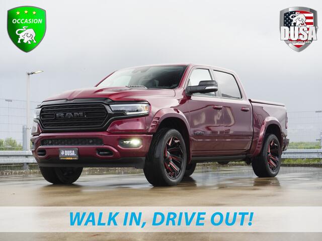 Dodge 1500 RAM | Limited | 5.7 V8 | 4x4 | Crew Cab | Fenders | Wheels | 200L LPG Tank | Deksel | Guerrilla Exhaust Nieuw binnen!