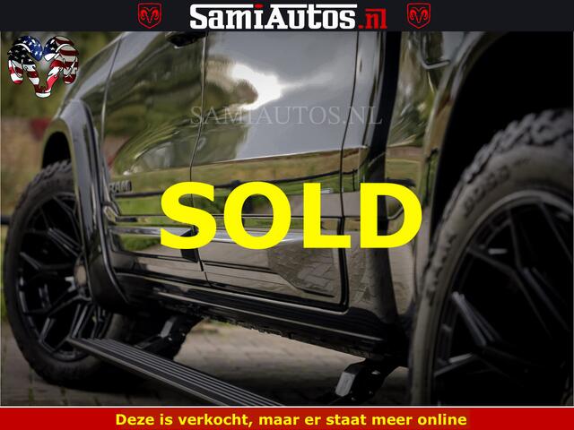 Dodge 1500 RAM Night Premium | Full Option | De Meest Luxe Pick-Up in zijn Klasse | Comfortabele Dubbele Cabine met Royale 5 Zitplaatsen | BPM vrij | Nu Leverbaar uit Voorraad | Voorraad Nr 2200 - 0886