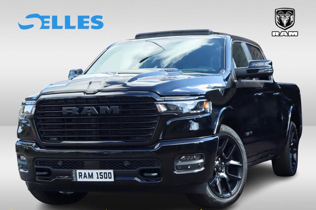 Dodge 1500 Ram 2025 3.0L HURRICANE LARAMIE Night Premium | BPM VRIJ | NIEUW | LPG in of onderbouw | Deksel | Panoramadak | Luchtverin