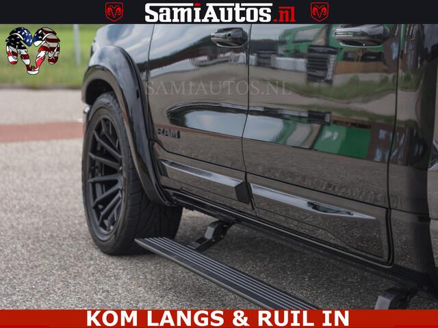 Dodge 1500 RAM Night Premium | Full Option | De Meest Luxe Pick-Up in zijn Klasse | Comfortabele Dubbele Cabine met Royale 5 Zitplaatsen | BPM vrij | Nu Leverbaar uit Voorraad | Voorraad Nr 2287 - 3384