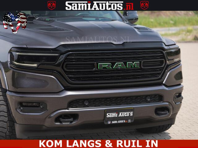 Dodge 1500 Ram LIMITED 5.7 V8 | GRANITE KLEUR | BRONS 4PLAY WIELEN | HUD | MEGA DIK | LUCHTVERING | VOLLE PICK UP | CREW CAB 5 PERSOONS GRIJS KENTEKEN | DUBBELE CABINE |