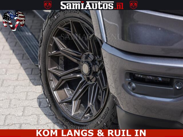Dodge 1500 Ram LIMITED 5.7 V8 | GRANITE KLEUR | BRONS 4PLAY WIELEN | HUD | MEGA DIK | LUCHTVERING | VOLLE PICK UP | CREW CAB 5 PERSOONS GRIJS KENTEKEN | DUBBELE CABINE |