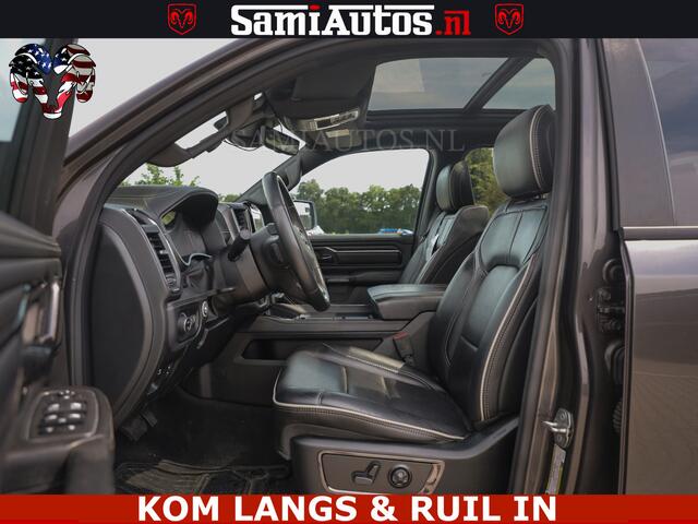 Dodge 1500 Ram LIMITED 5.7 V8 | GRANITE KLEUR | BRONS 4PLAY WIELEN | HUD | MEGA DIK | LUCHTVERING | VOLLE PICK UP | CREW CAB 5 PERSOONS GRIJS KENTEKEN | DUBBELE CABINE |
