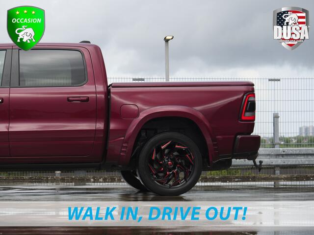 Dodge 1500 RAM | Limited | 5.7L HEMI | Crew cab 22inch Fuel offroads | Fender flares | Hardtop deksel | Night Edition
