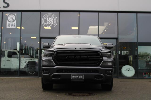 Dodge RAM PICKUP NIEUW BPM VRIJ 5.7i V8 Hemi Sport Black Ed. 12 inch Scherm / Pan