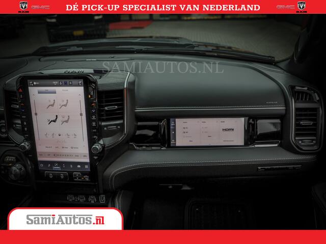Dodge RAM PICKUP COBRA EDITION | All-In Prijs | 1500 Limited Night High Output 540HP 706Nm | Massage + Full Option | De Meest Luxe en Volle Pick-Up in zijn Klasse | Comfortabele Dubbele Cabine met Royale 5 Zitplaatsen | BPM vrij | Nu Leverbaar uit Voorraad | Voorraad Nr 2
