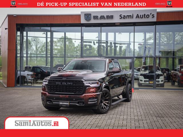 Dodge RAM PICKUP COBRA EDITION | All-In Prijs | 1500 Limited Night High Output 540HP 706Nm | Massage + Full Option | De Meest Luxe en Volle Pick-Up in zijn Klasse | Comfortabele Dubbele Cabine met Royale 5 Zitplaatsen | BPM vrij | Nu Leverbaar uit Voorraad | Voorraad Nr 2