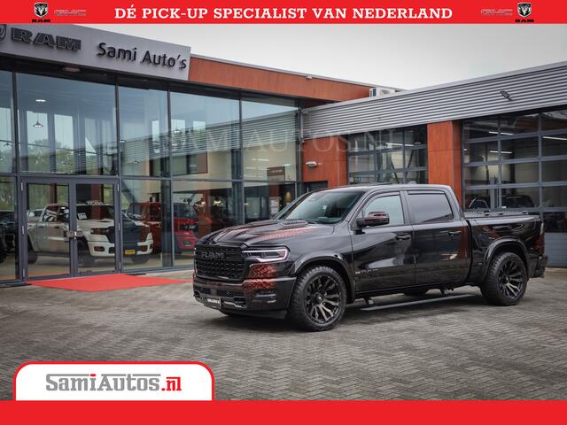 Dodge RAM PICKUP COBRA EDITION | All-In Prijs | 1500 Limited Night High Output 540HP 706Nm | Massage + Full Option | De Meest Luxe en Volle Pick-Up in zijn Klasse | Comfortabele Dubbele Cabine met Royale 5 Zitplaatsen | BPM vrij | Nu Leverbaar uit Voorraad | Voorraad Nr 2