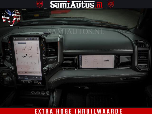 Dodge RAM PICKUP COBRA EDITION | All-In Prijs | 1500 Limited Night High Output 540HP 706Nm | Massage + Full Option | De Meest Luxe en Volle Pick-Up in zijn Klasse | Comfortabele Dubbele Cabine met Royale 5 Zitplaatsen | BPM vrij | Nu Leverbaar uit Voorraad | Voorraad Nr 2