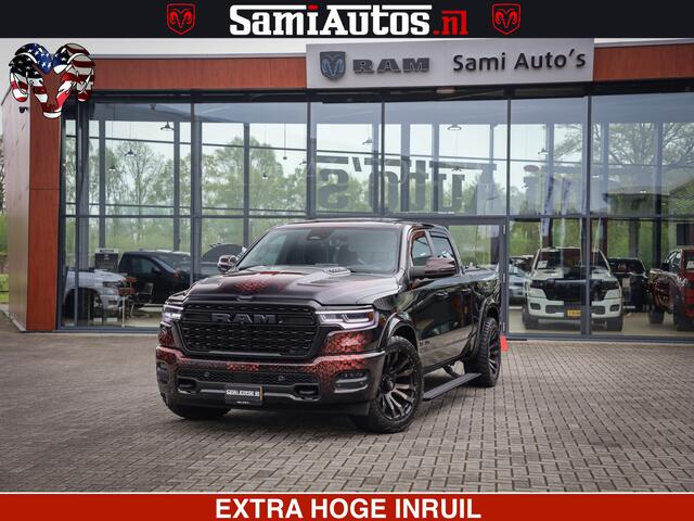 Dodge RAM PICKUP COBRA EDITION | All-In Prijs | Limited Night High Output 540HP 706Nm | Massage + Full Option | De Meest Luxe en Volle Pick-Up in zijn Klasse | Cobra pakket tegen meerprijs! | Comfortabele Dubbele Cabine met Royale 5 Zitplaatsen | BPM vrij | Nu Leverbaar u