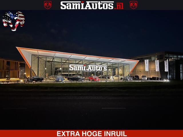 Dodge RAM PICKUP BLACK OPS | 5.7 HEMI V8 402PK | MORIMOTO LED | Eerste Eigenaar | Diamond Black | Comfortabele Dubbele Cabine DC met Royale 5 Zitplaatsen |