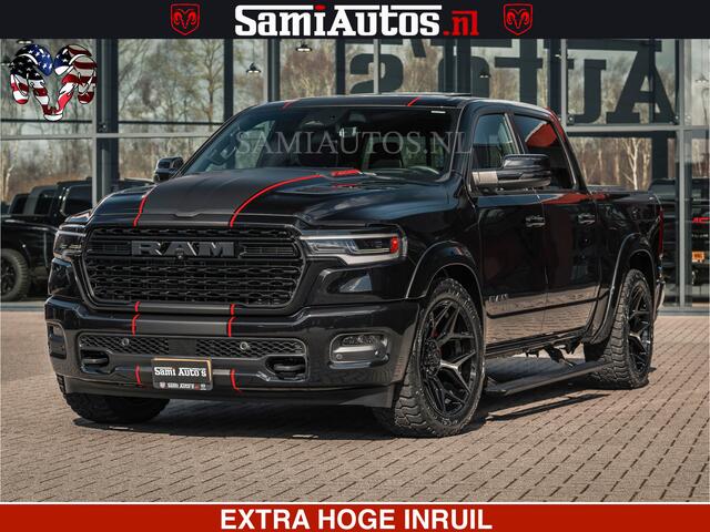Dodge RAM PICKUP HULK | Limited Night H.O 540HP 706Nm | Massage + Full Option | De Meest Luxe en Volle Pick-Up in zijn Klasse | Hulk Pack is meer prijs | Comfortabele Dubbele Cabine met Royale 5 Zitplaatsen | BPM vrij | Nu Leverbaar uit Voorraad | Voorraad Nr 2357 - 5182