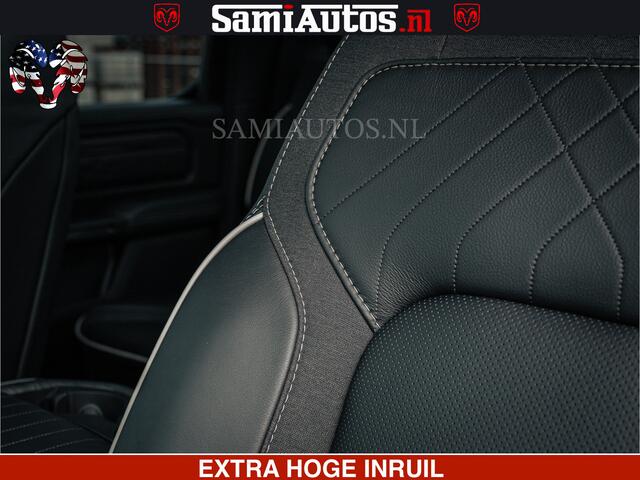 Dodge RAM PICKUP Limited H.O 540HP 706Nm | Massage + Full Option | De Meest Luxe en Volle Pick-Up in zijn Klasse | Comfortabele Dubbele Cabine met Royale 5 Zitplaatsen | BPM vrij | Nu Leverbaar uit Voorraad | Voorraad Nr 2304 - 8540
