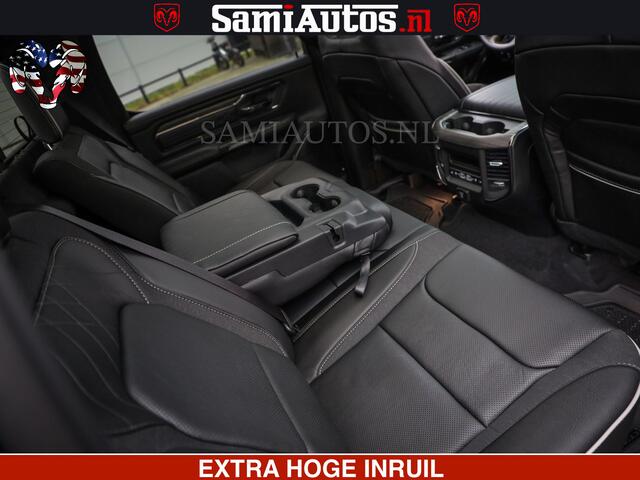 Dodge RAM PICKUP Limited Night High Output 540HP 706Nm | Massage + Full Option | De Meest Luxe en Volle Pick-Up in zijn Klasse | Comfortabele Dubbele Cabine met Royale 5 Zitplaatsen | BPM vrij | Nu Leverbaar uit Voorraad | Voorraad Nr 2300 - 7689