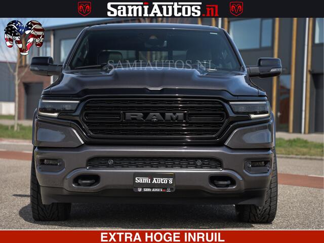 Dodge RAM PICKUP LIMITED | 5.7 V8 HEMI 402PK | TUFF WIELEN | MEEST VOLLE LIMITED | PRACHTIGE KLEUR GRANITE CRYSTAL PEARL | CREW CAB | DUBBELE CABINE DC 5 PERSOONS | CREW CAB 5 PERSOONS | DUBBELE CABINE DC | MEEST ROYALE EN COMFORTABELE BEDRIJFSAUTO | HEAD-UP | LUCHTVERING
